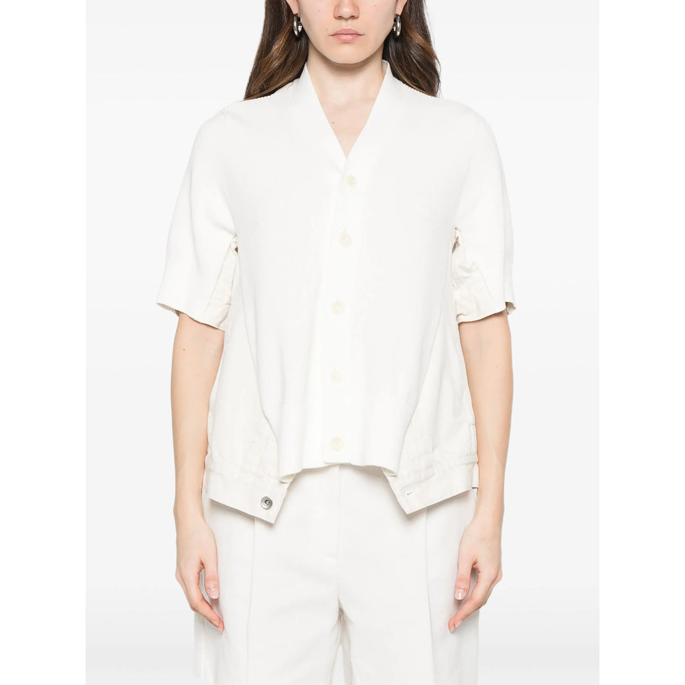 Sacai Neutrals Knitwear - Cardigans Women