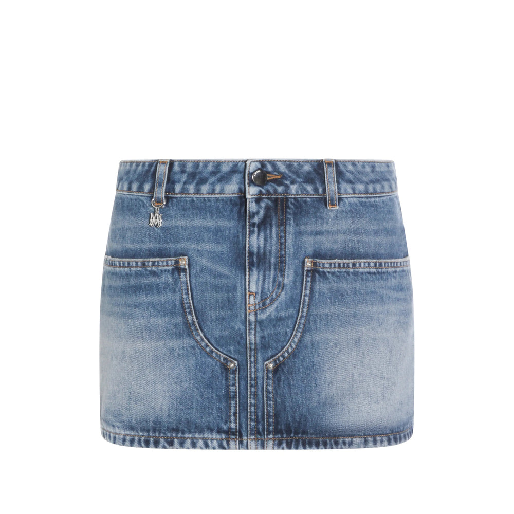 Amiri Blue Skirts - Pencil Skirts Women