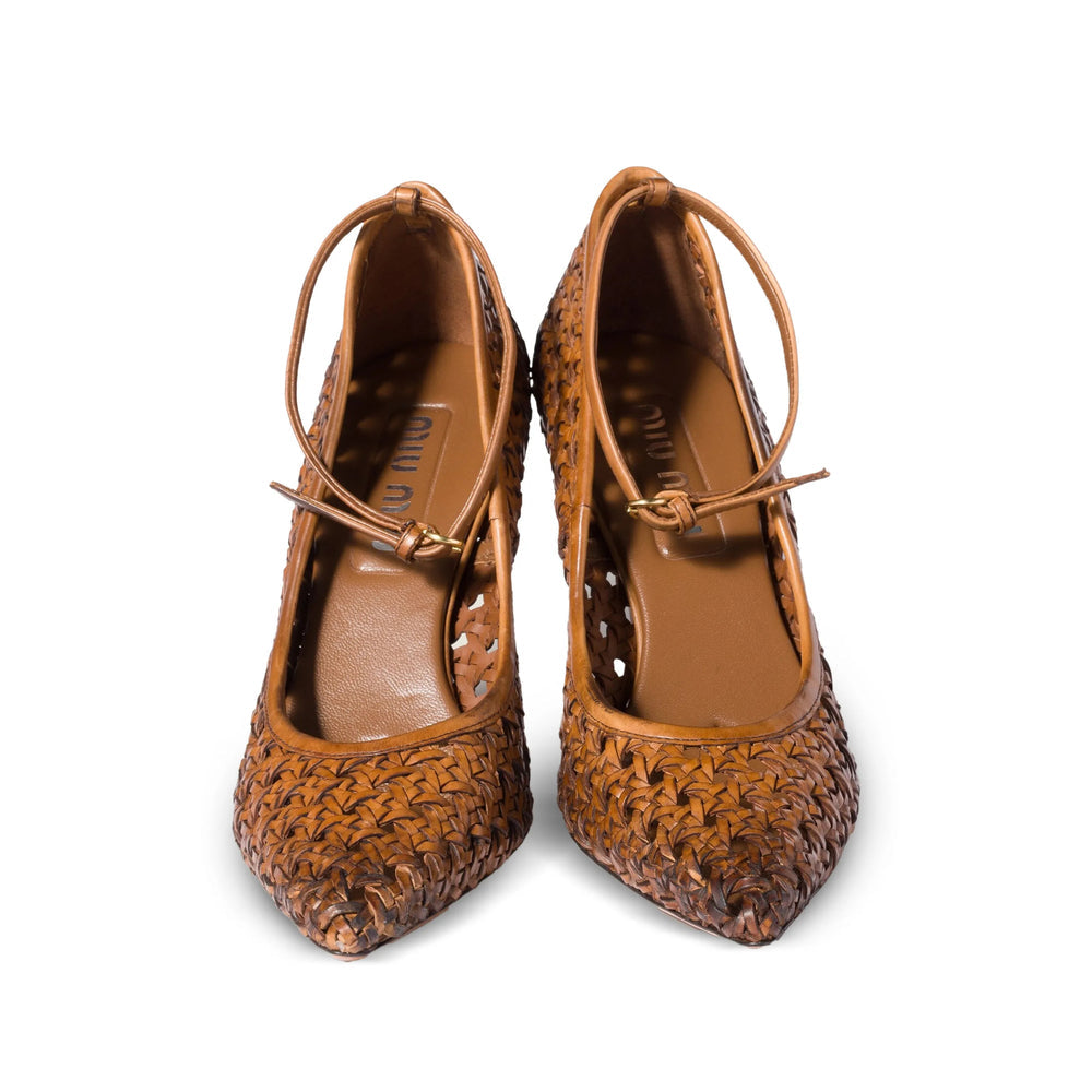 Miu Miu Brown Shoes Women