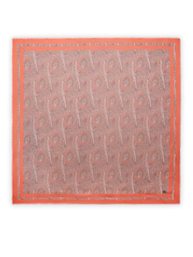 Etro Women Modal Shawl With Floral Paisley Pattern