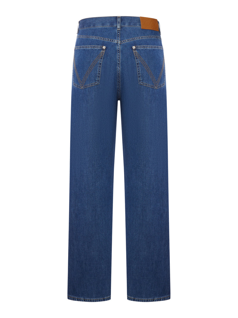 Bottega Veneta Men Straight Denim Jeans