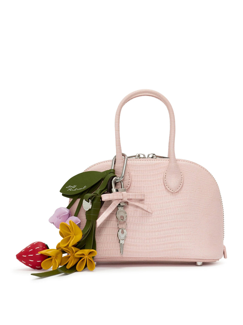 Self-Portrait Women Mini Leather Bag With Pendant
