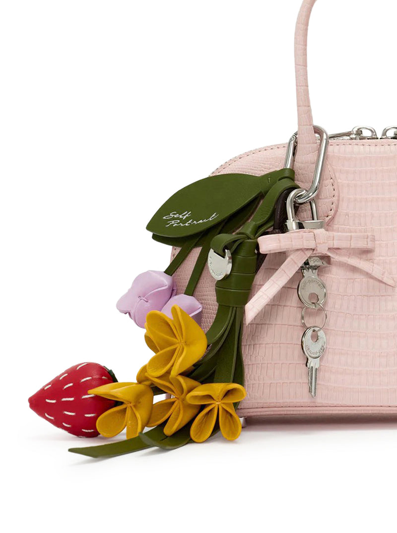 Self-Portrait Women Mini Leather Bag With Pendant