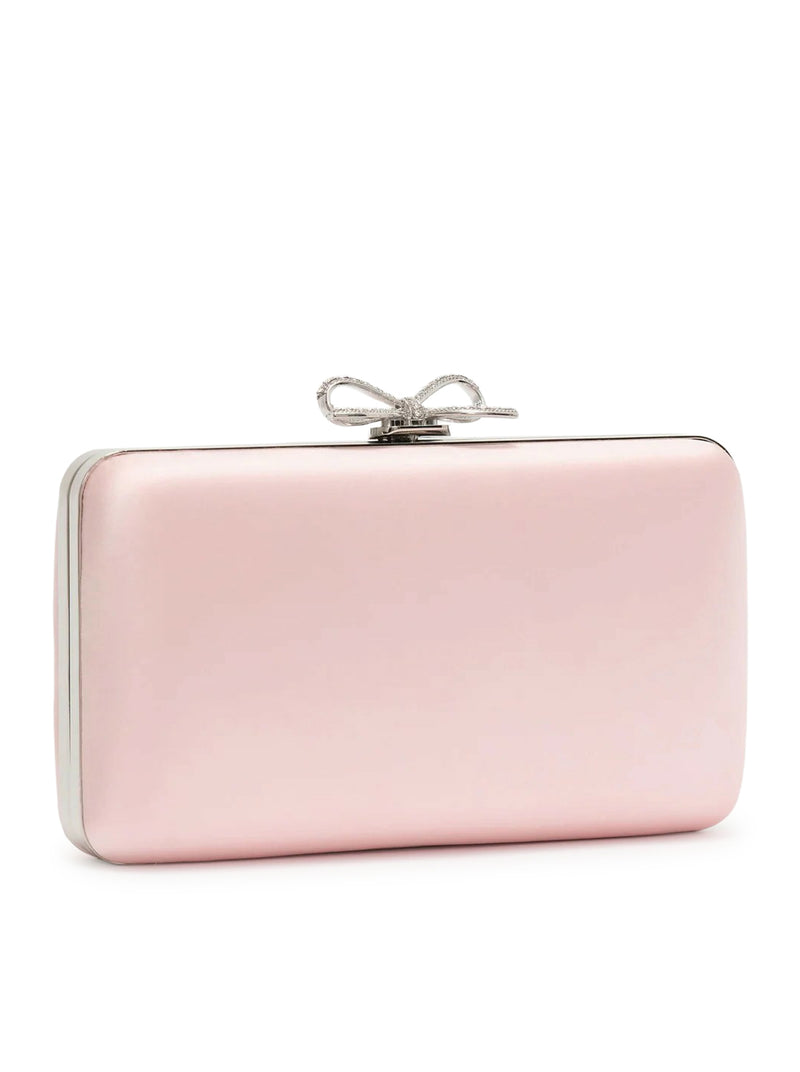 Self-Portrait Women Satin Clutch With Jewel Details