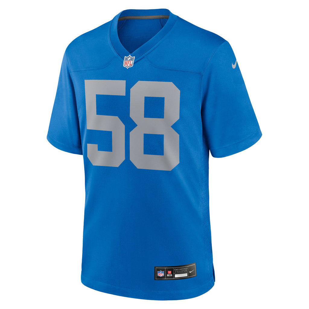 Detroit Lions Penei Sewell Blue Alternate Game Jersey