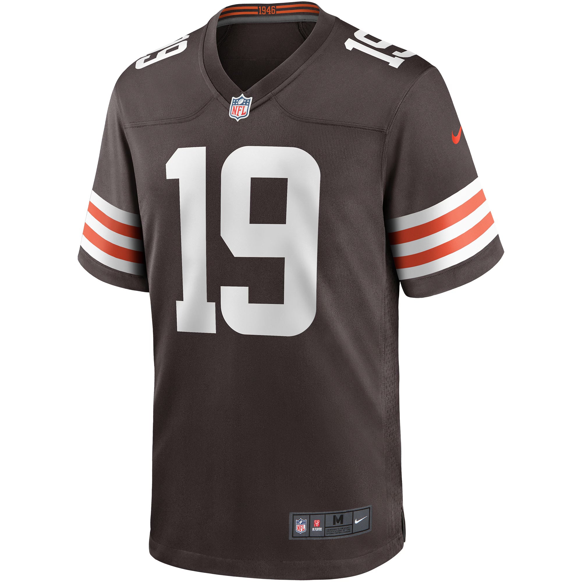 Cleveland Browns Bernie Kosar Brown Game Retired Player Jersey