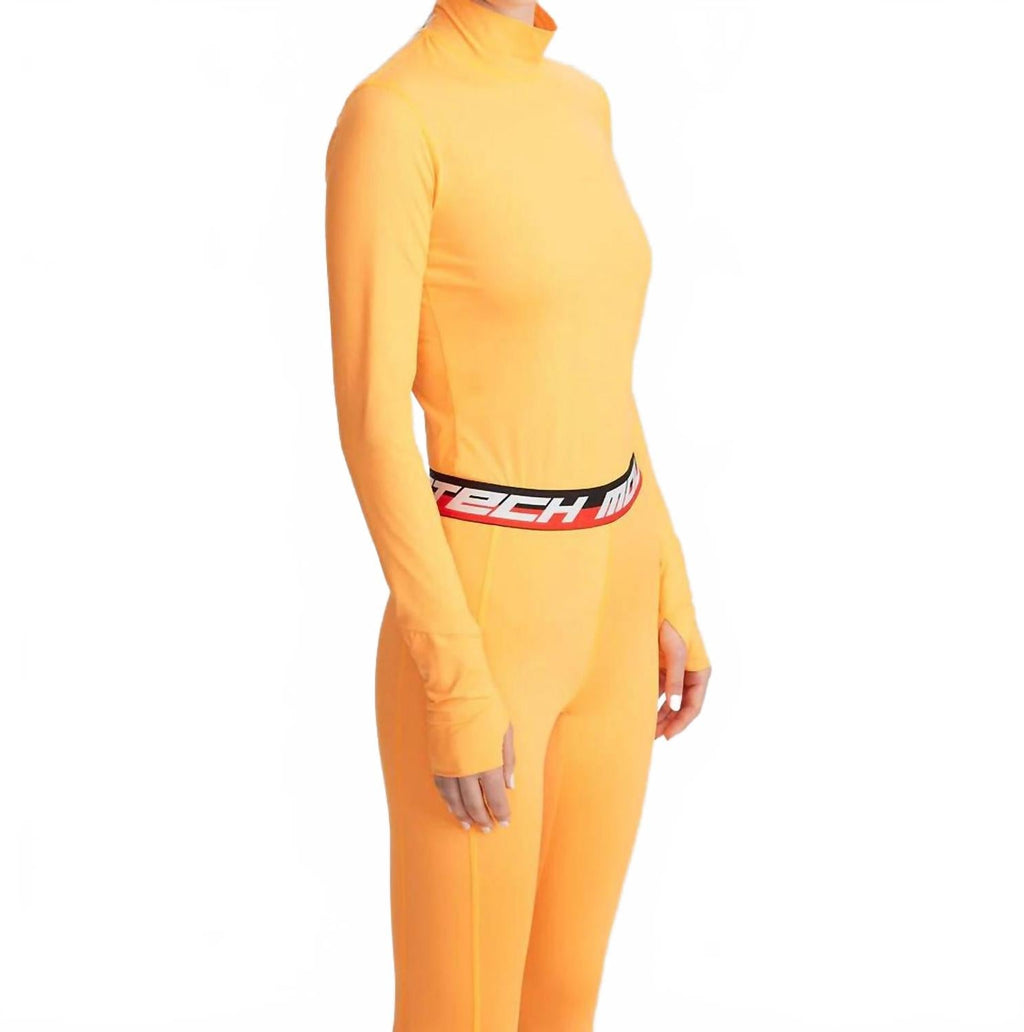 Next To Skin Base Layer Top In Orange