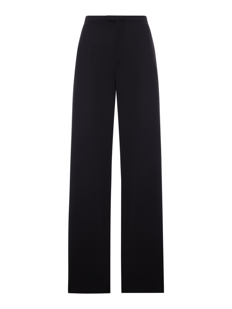 Gucci Women Tailored Trousers In Light Wool