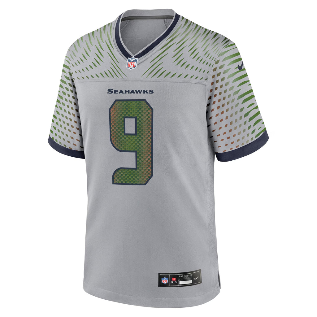 Seattle Seahawks Kenneth Walker III Wolf Gray 2025 Rivalries Collection Game Jersey