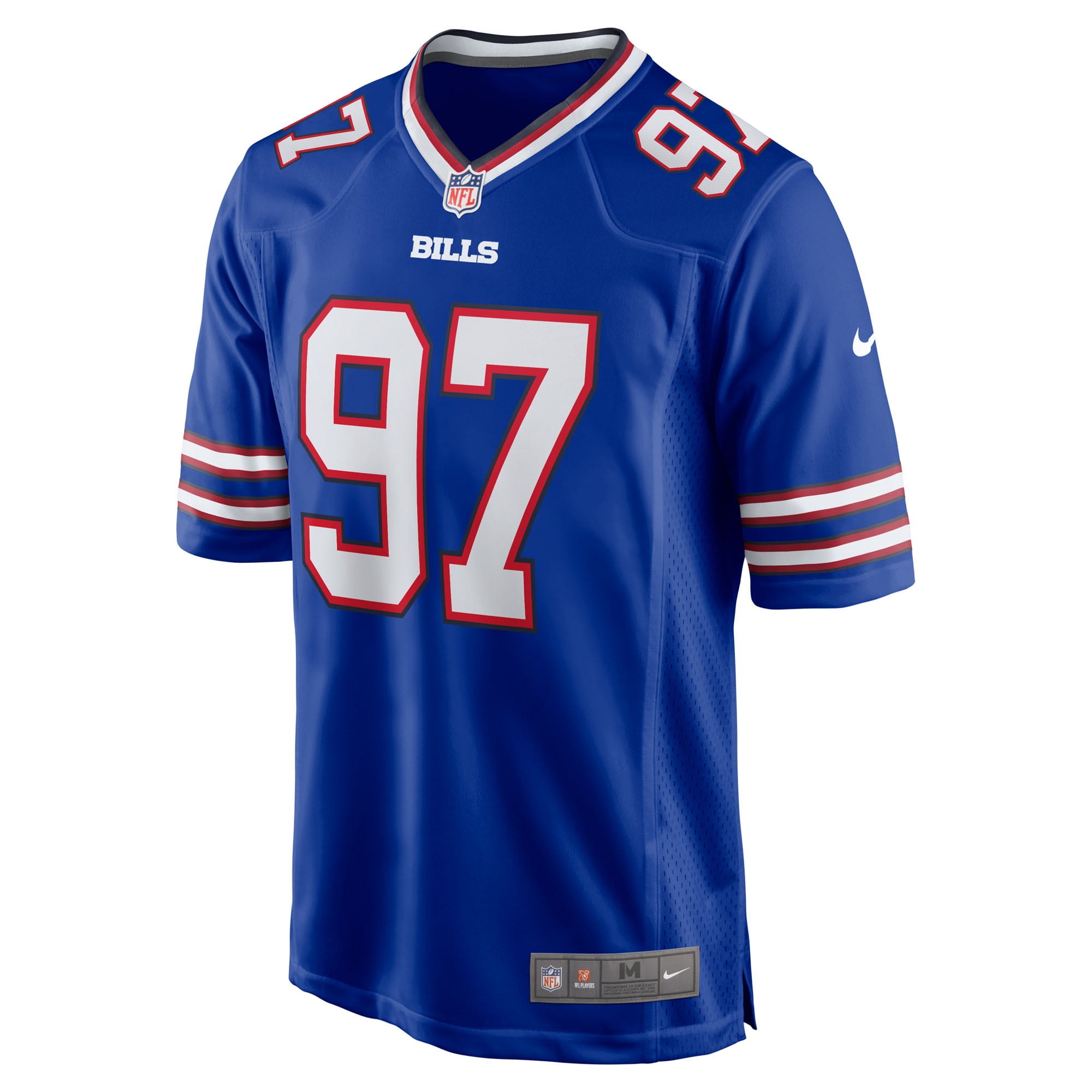 Buffalo Bills Zion Logue Royal Team Game Jersey