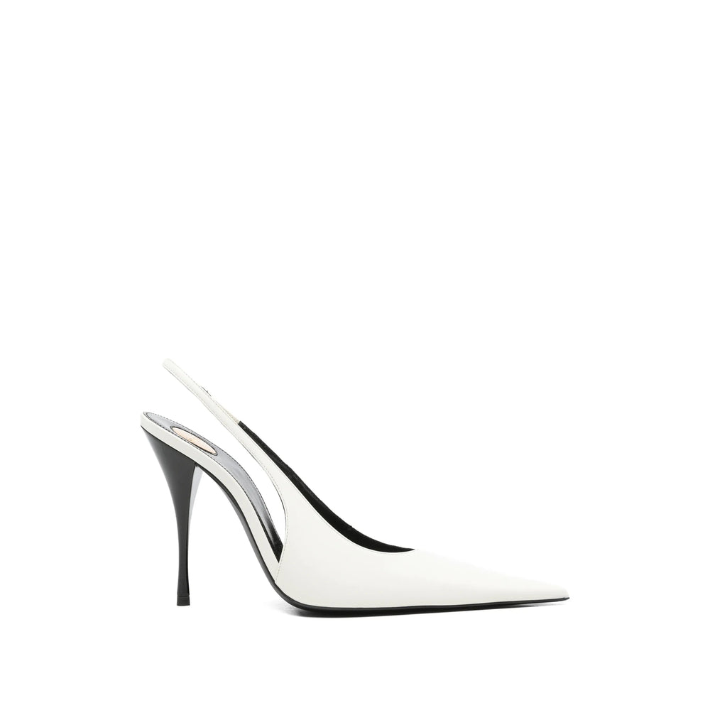 Saint Laurent White Shoes Women