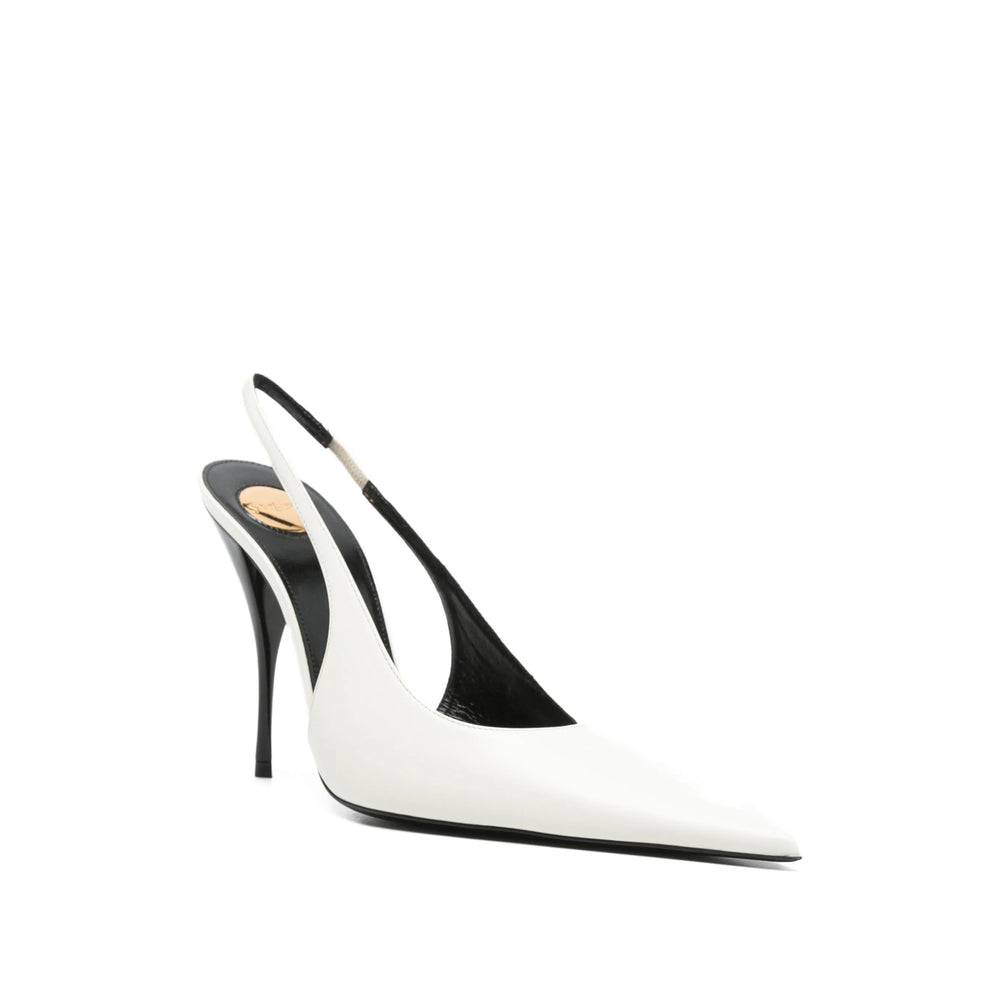 Saint Laurent White Shoes Women