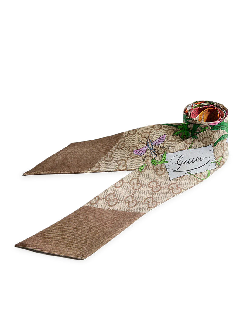 Gucci Women Printed Silk Scarf