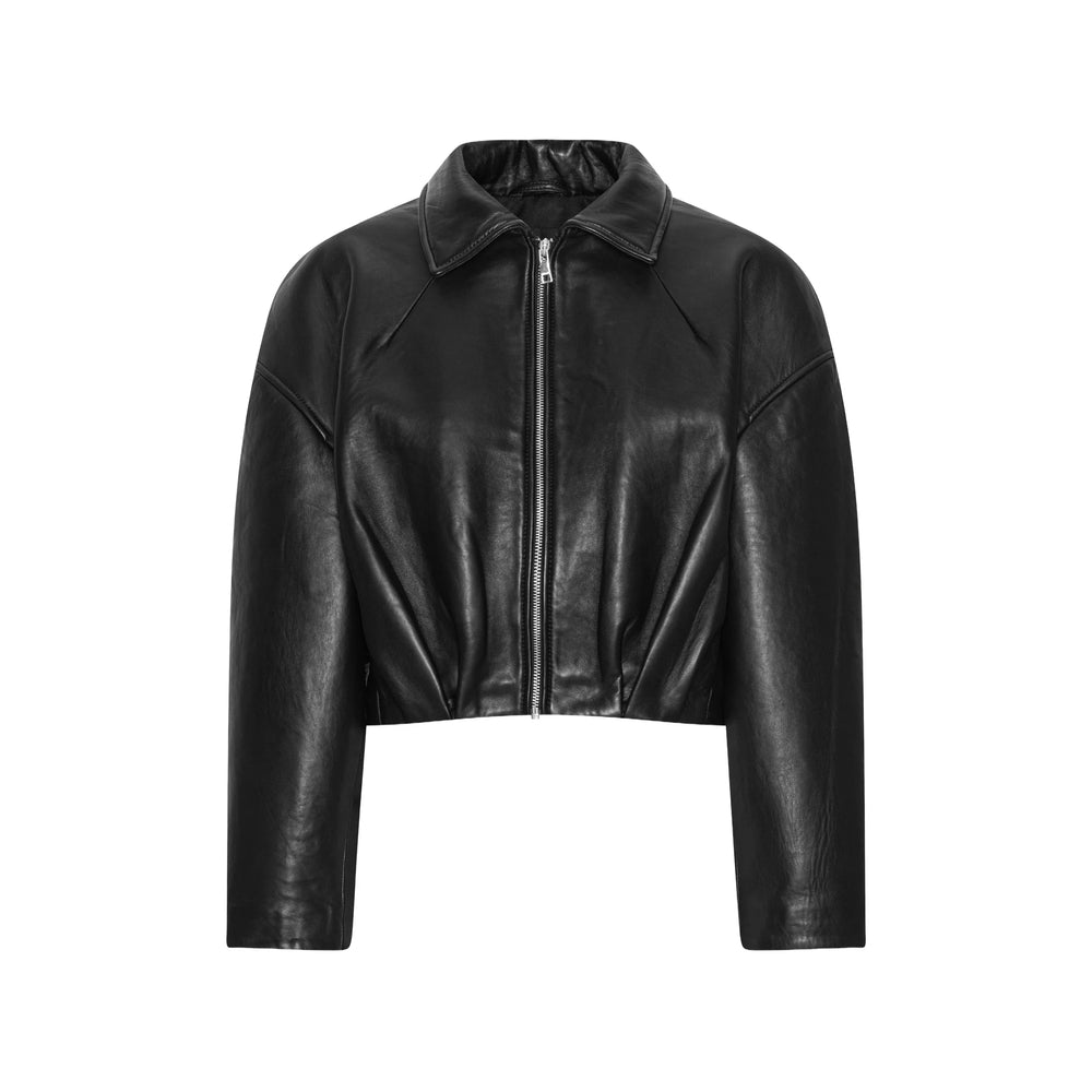 Rotate Black Jackets - Leather Jackets Women