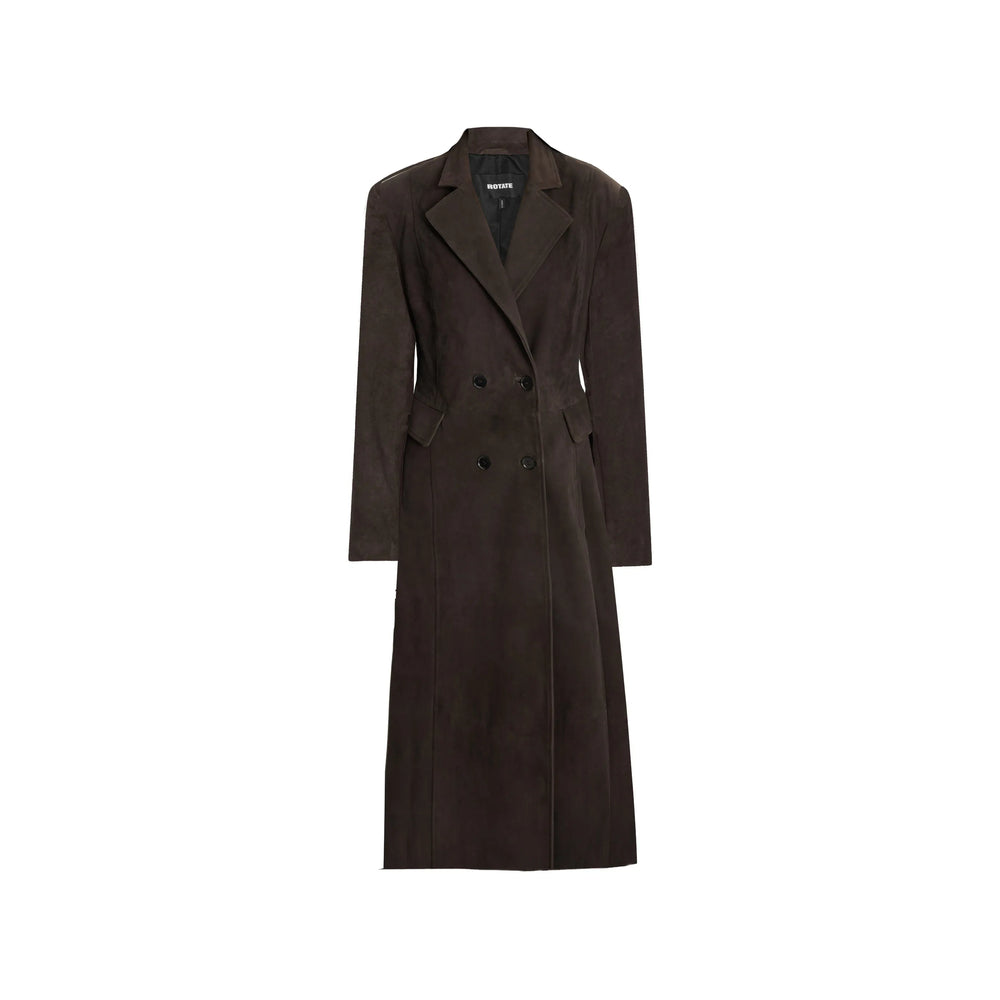 Rotate Brown Coats - Double Breasted & Peacoats Women