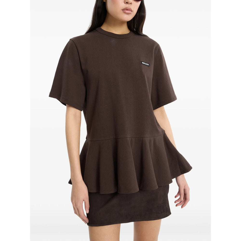 Rotate Brown Skirts - Fitted Skirts Women