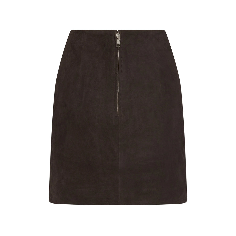 Rotate Brown Skirts - Fitted Skirts Women