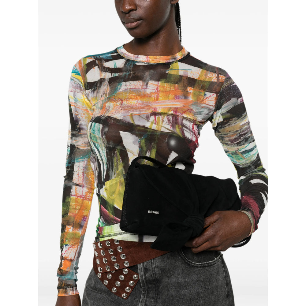 Rotate Black Shoulder Bags Women
