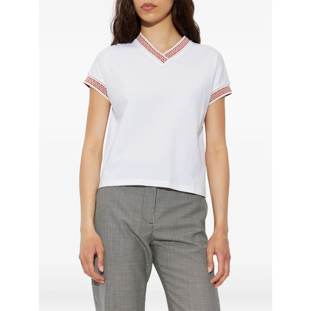 Versace White Tops - T-Shirts & Jerseys Women