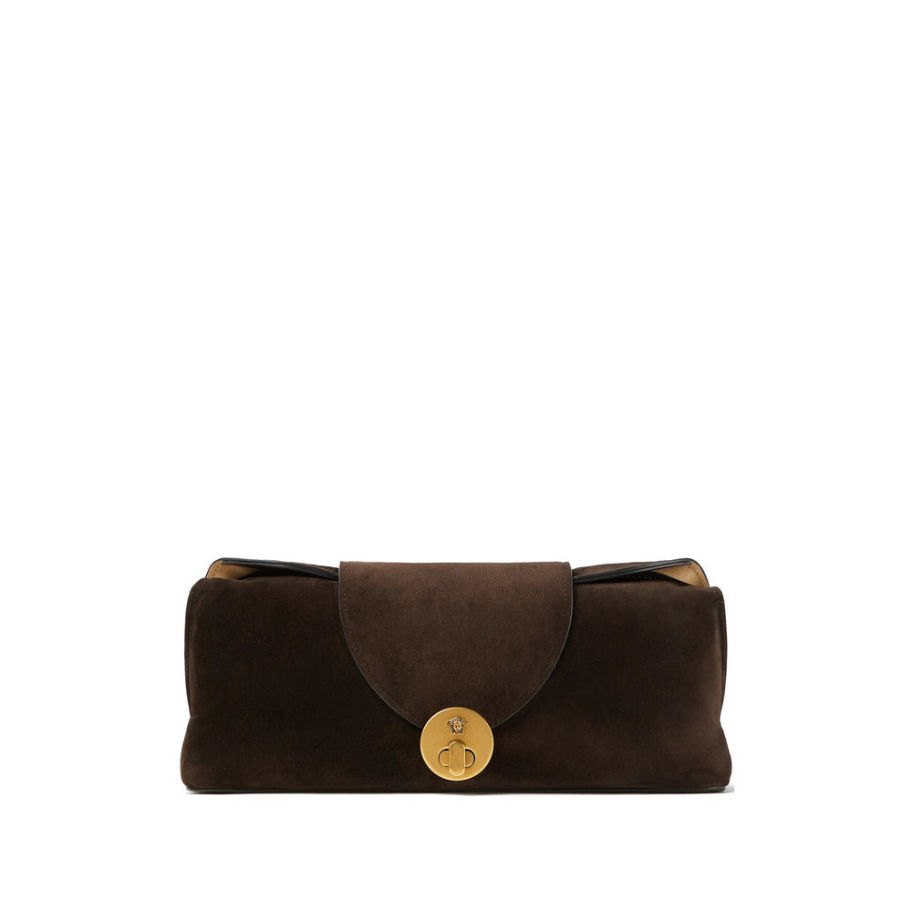 Versace Brown Tote Bags Women