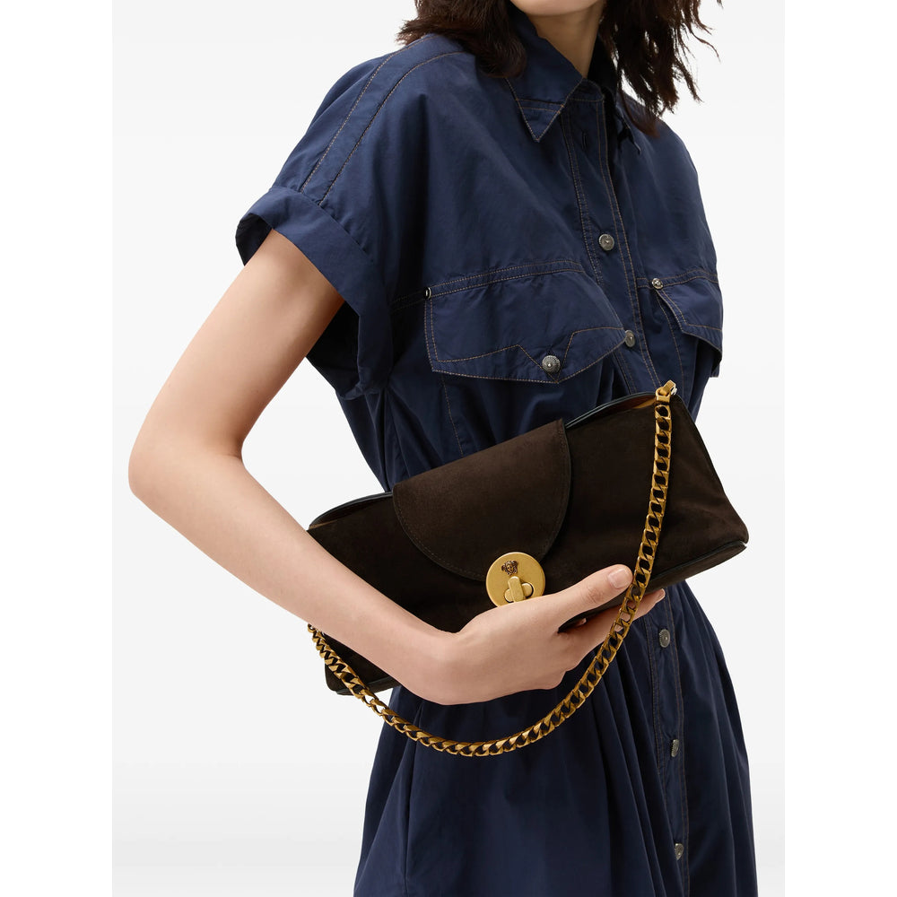 Versace Brown Tote Bags Women