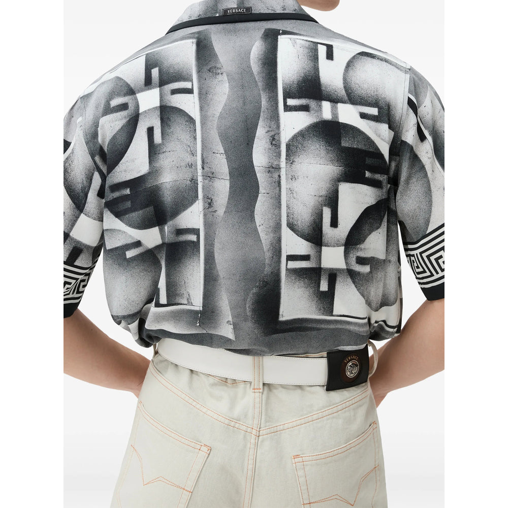 Versace Black Shirts Men