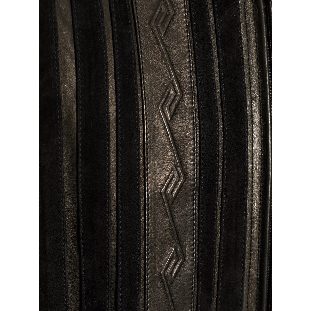 Versace Black Jackets - Leather Jackets Men