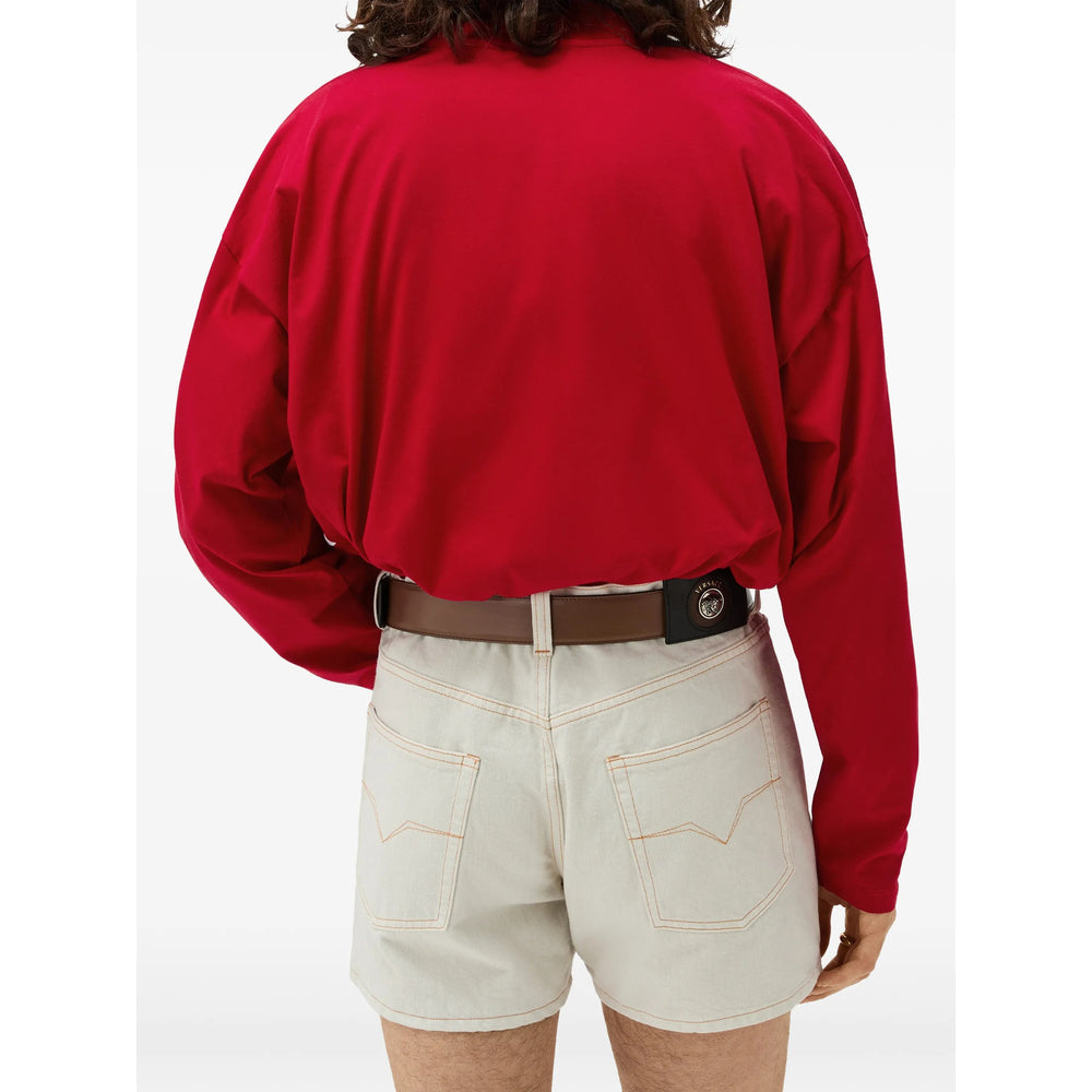 Versace Red Polo Shirts Men