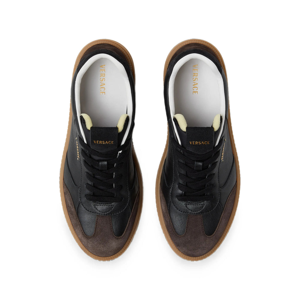 Versace Black Trainers - Low-Tops Men