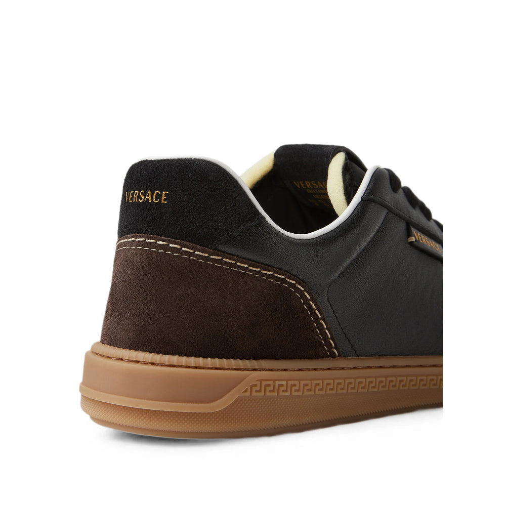Versace Black Trainers - Low-Tops Men