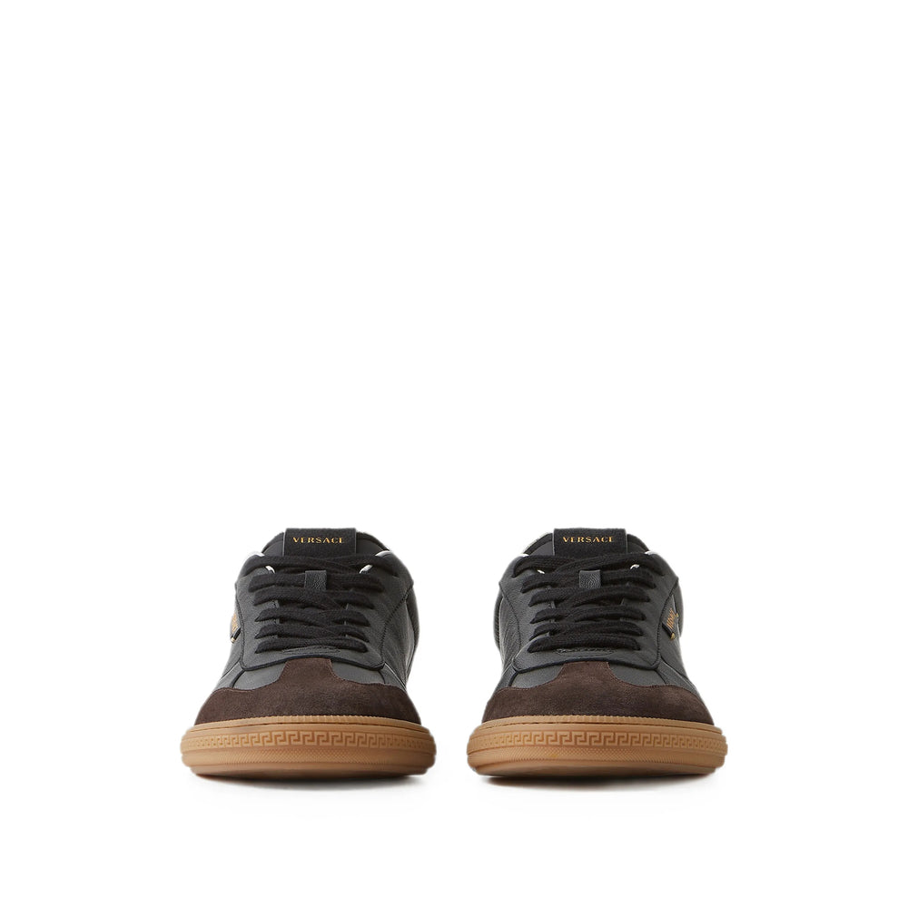 Versace Black Trainers - Low-Tops Men