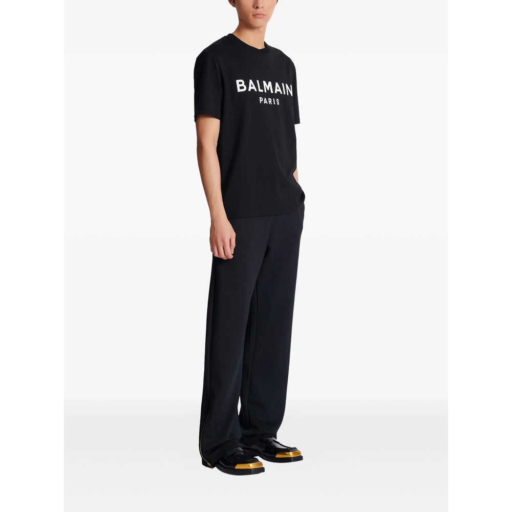 Balmain Black T-Shirts & Vests - T-Shirts Men