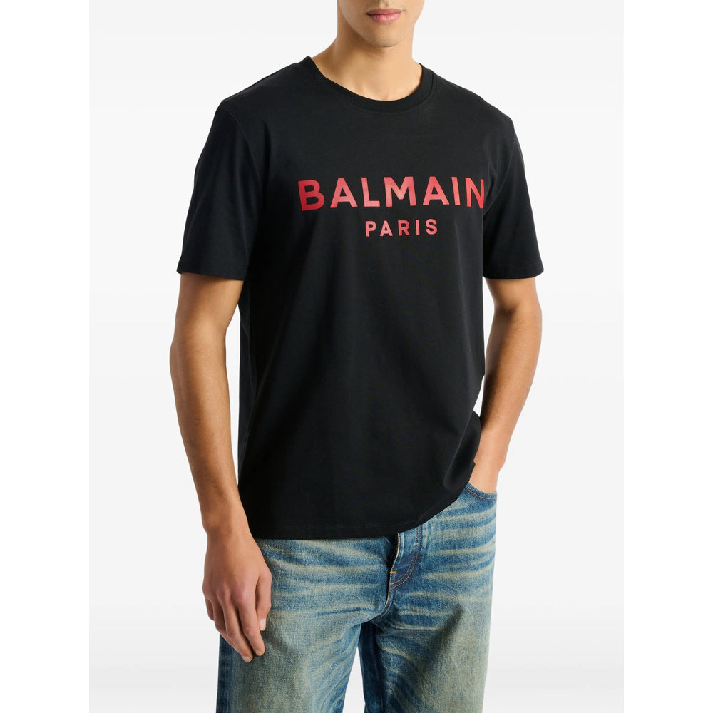 Balmain Black T-Shirts & Vests - T-Shirts Men