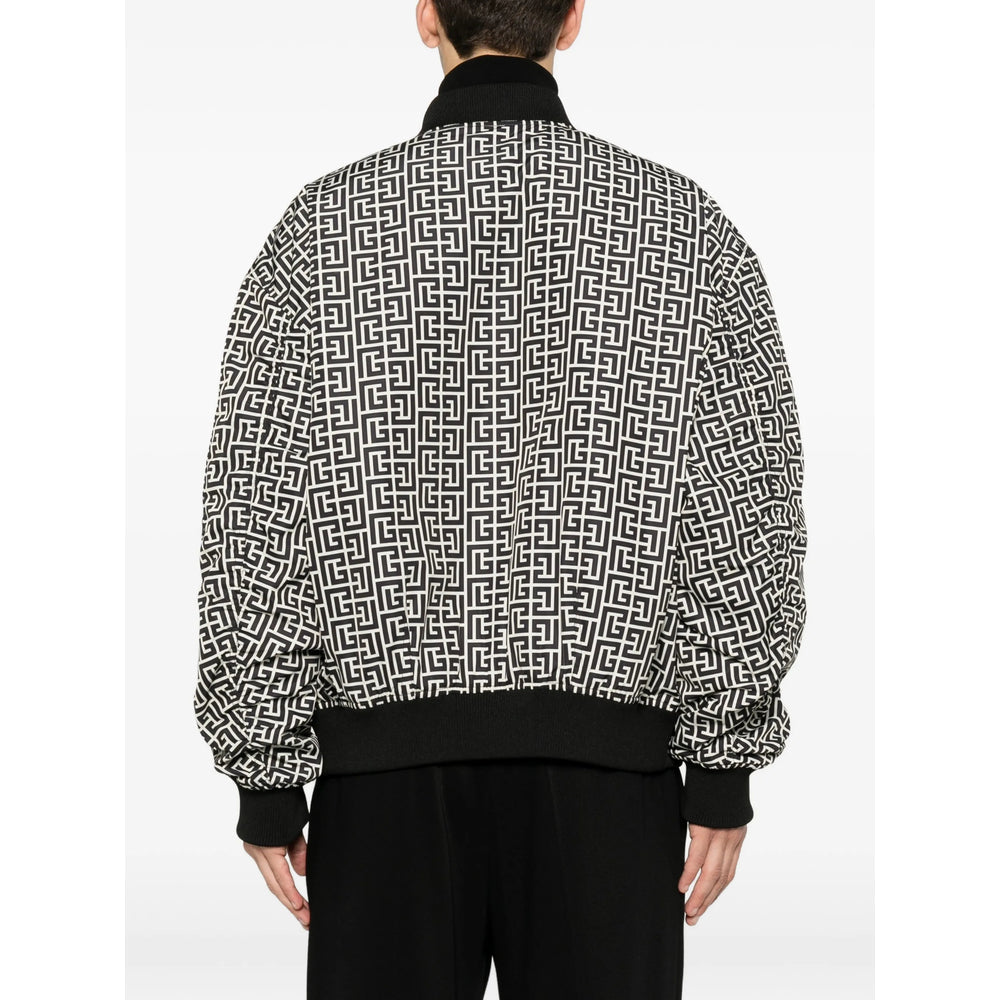 Balmain Black Jackets - Bomber Jackets Men