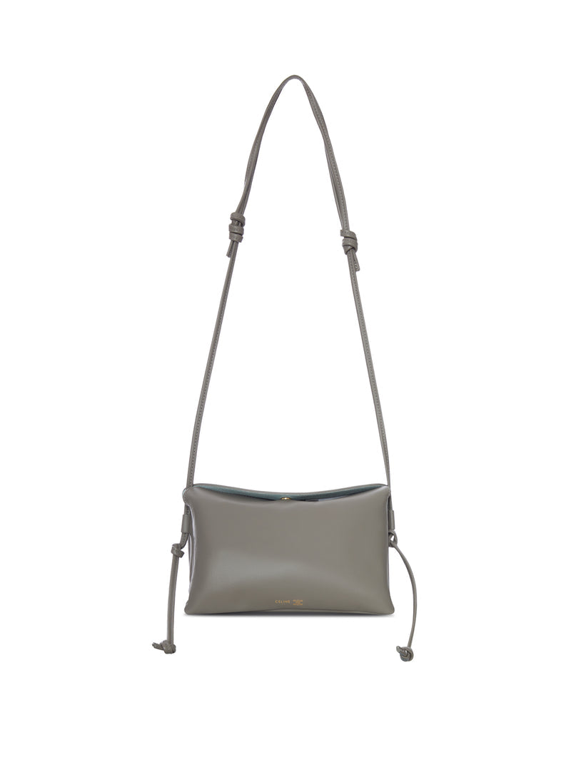 Celine Women Trio With Flap In Smooth Calfskin