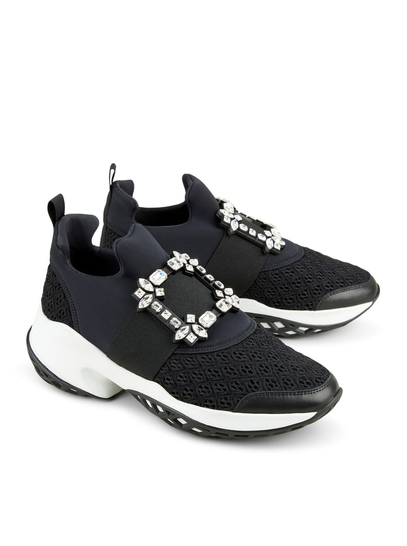 Roger Vivier Women Viv` Run Fabric Sneakers