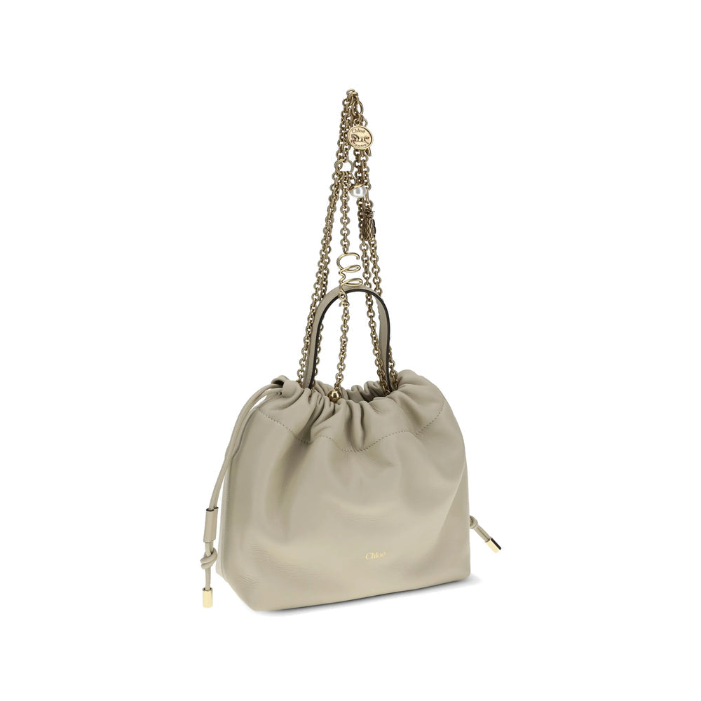 Chloé Neutrals Bucket Bags Women