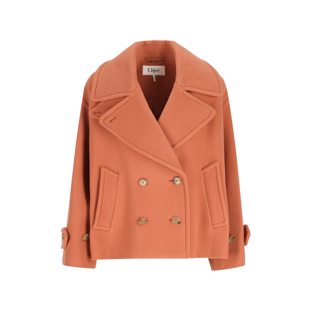 Chloé Orange Jackets - Oversized Jackets Women