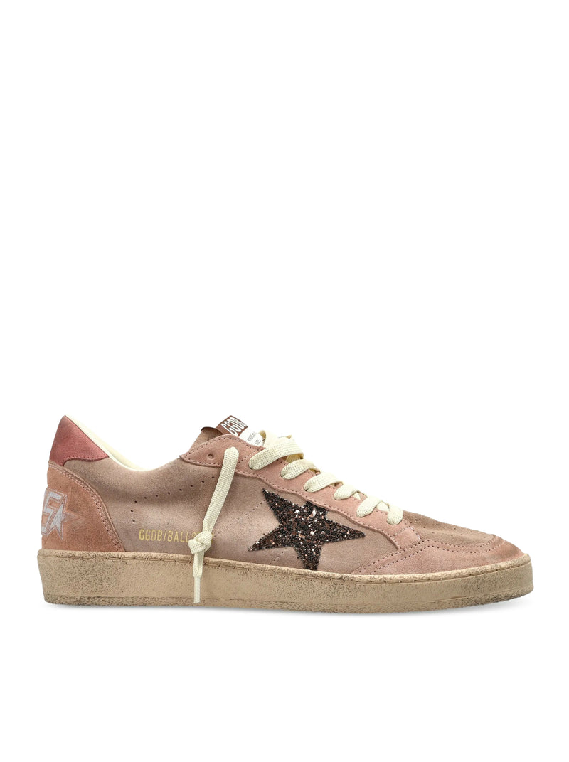 Golden Goose Deluxe Brand Women Ball Star Glitter-Patch Sneakers
