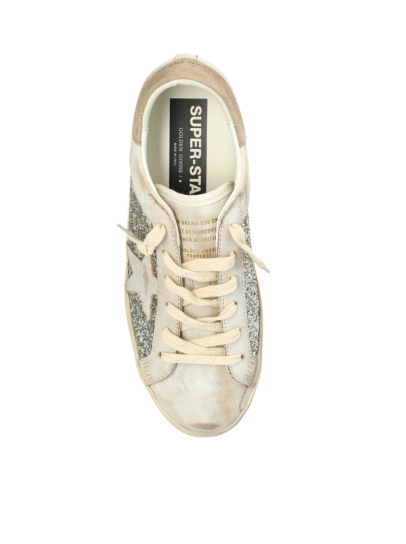 Golden Goose Deluxe Brand Women Super-Star Sneakers With Glitter Details