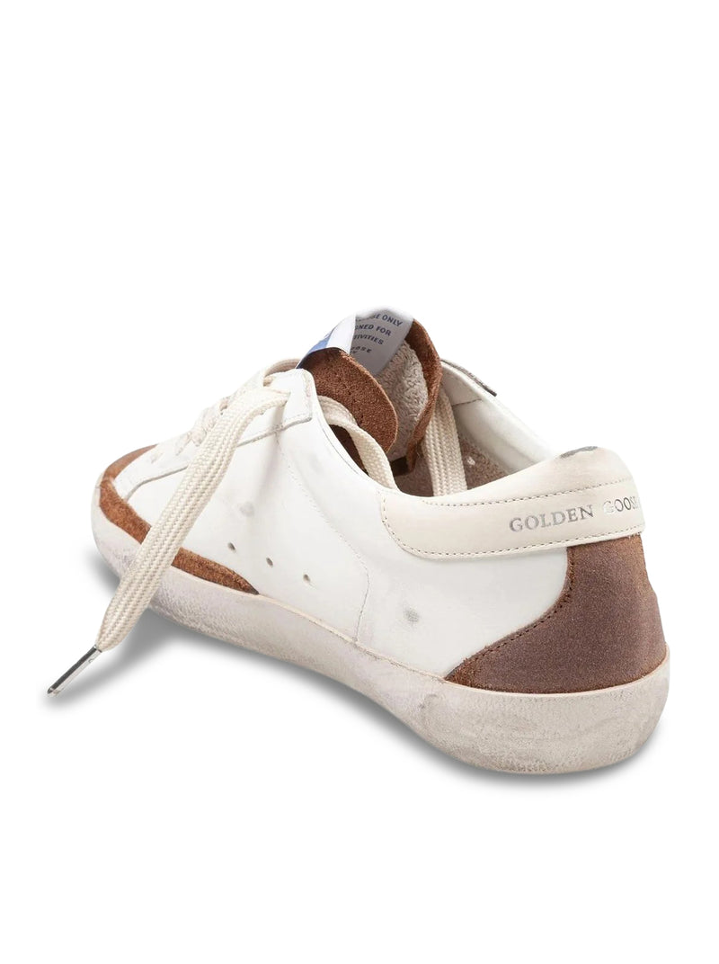 Golden Goose Deluxe Brand Men Sneakers Super Star In Pelle