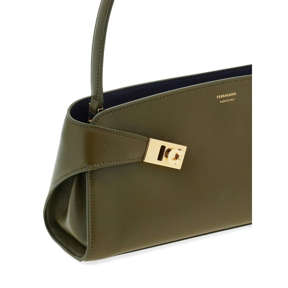 Ferragamo Green Shoulder Bags Women
