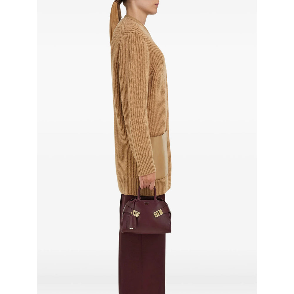 Ferragamo Red Tote Bags Women