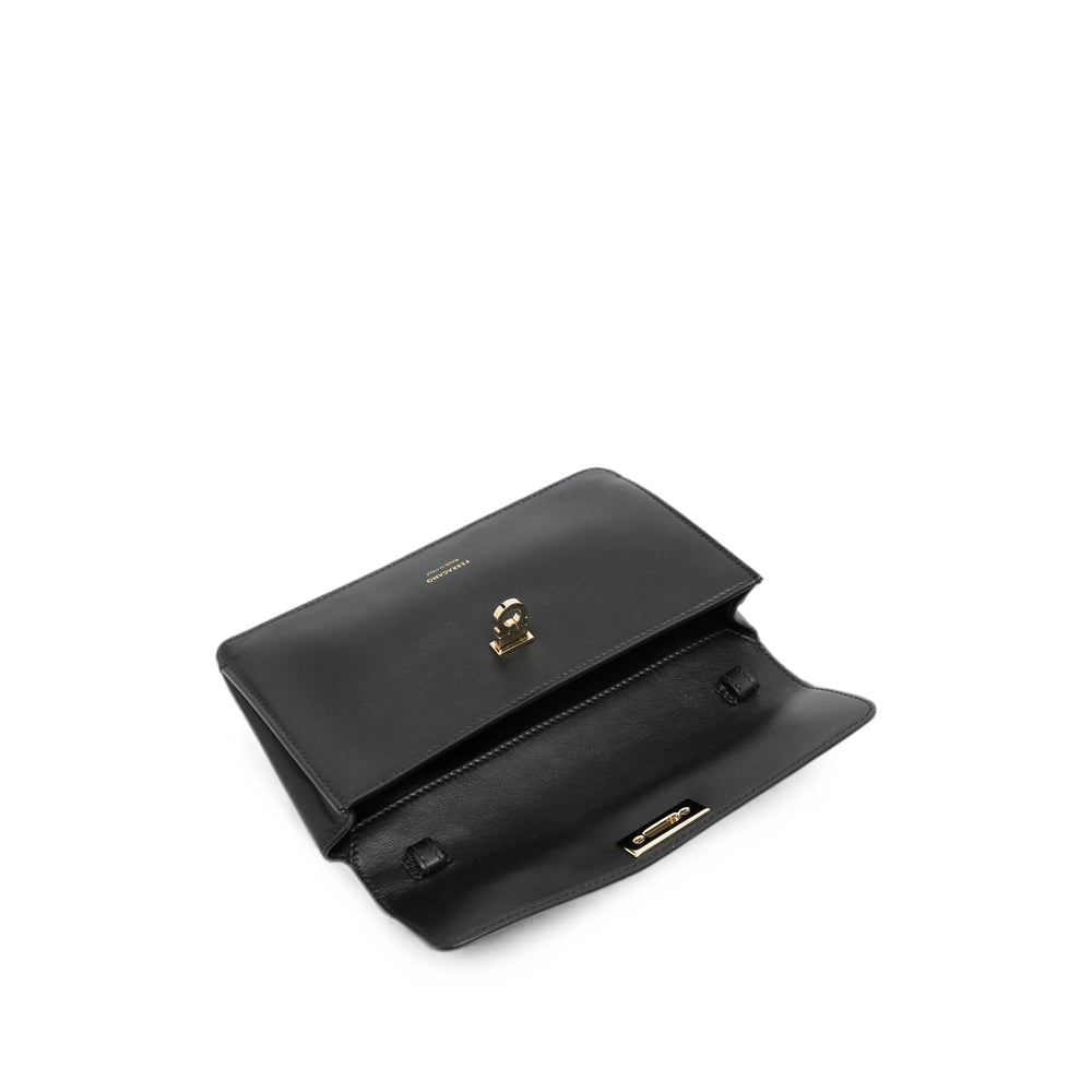 Ferragamo Black Clutch Bags Women