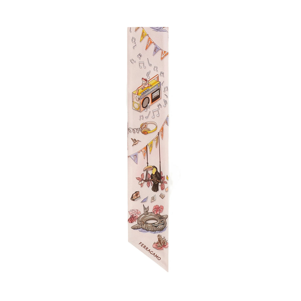 Ferragamo Pink Scarves Women