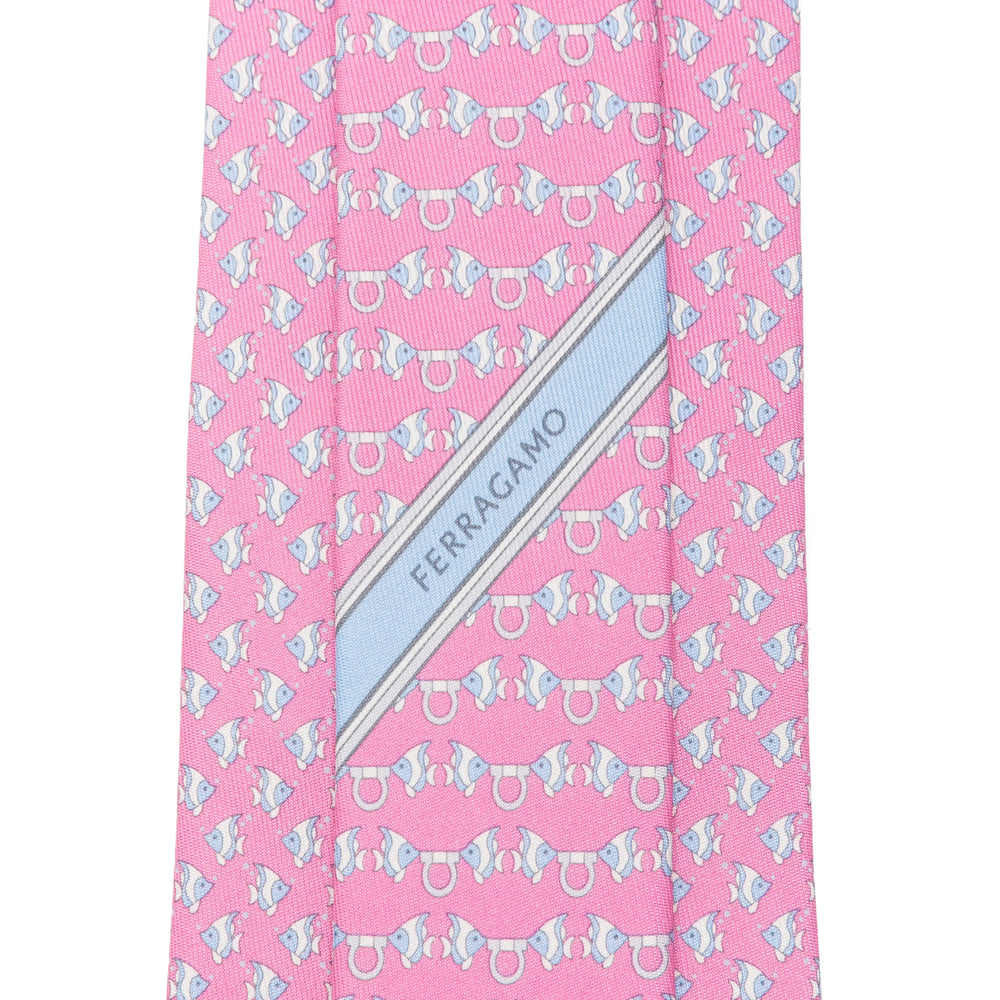 Ferragamo Pink Ties & Bow Ties Men