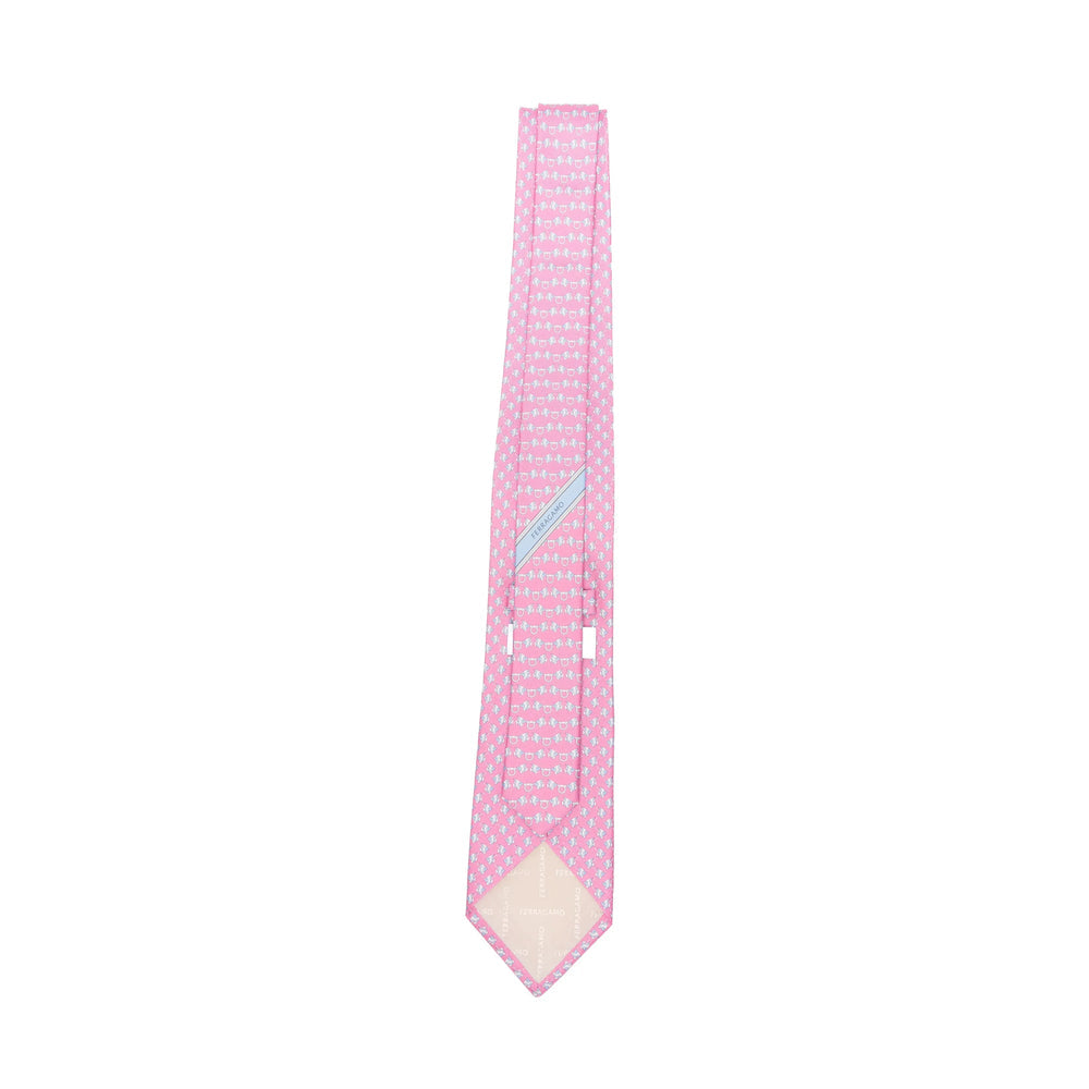 Ferragamo Pink Ties & Bow Ties Men