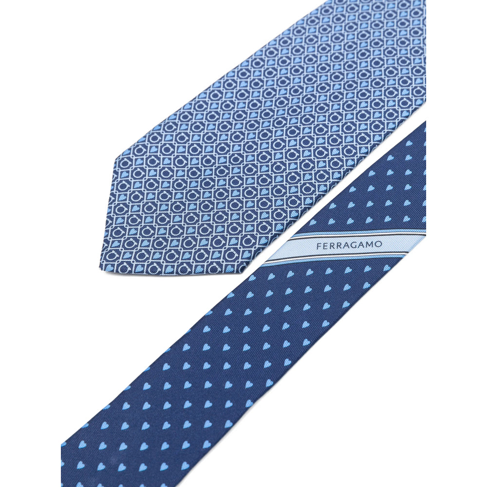 Ferragamo Blue Ties & Bow Ties Men