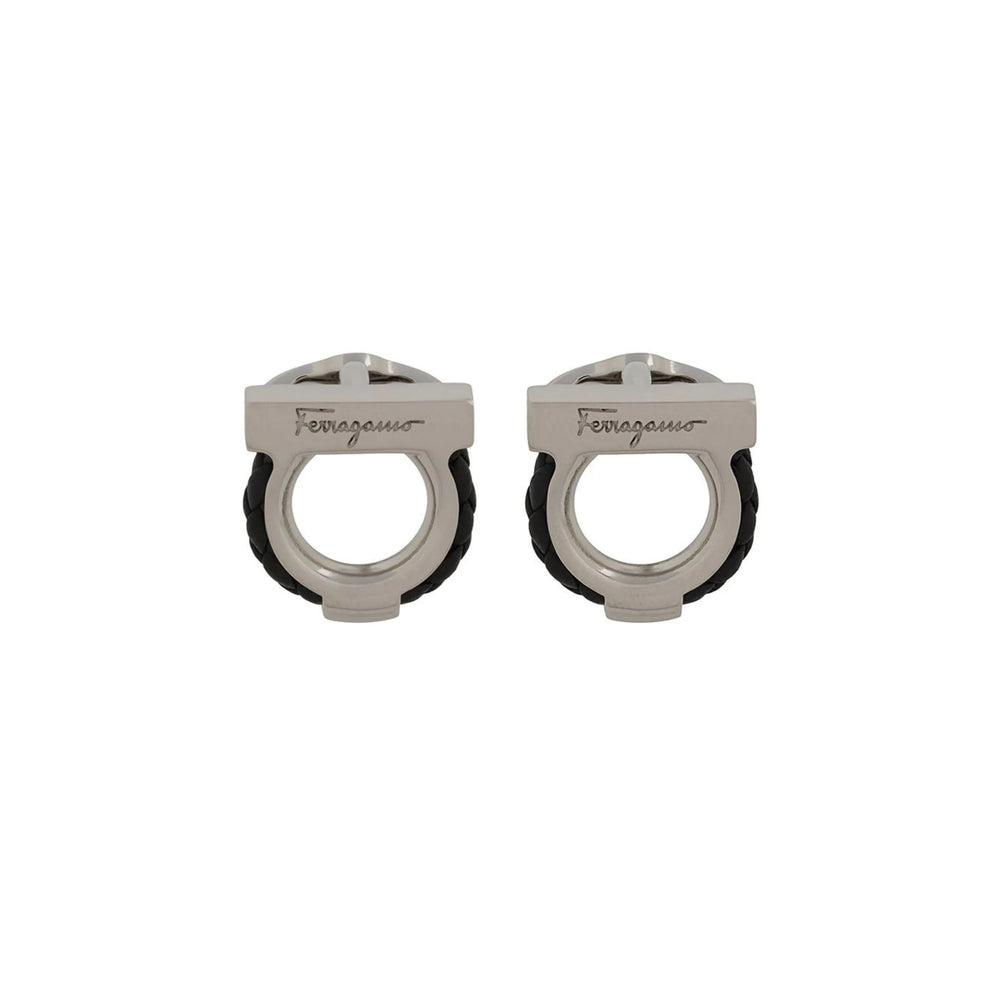 Ferragamo Silver Cufflinks Men