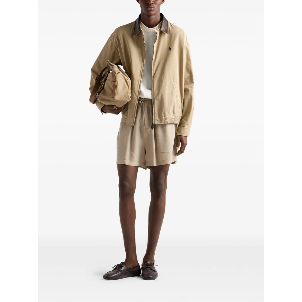 Prada Neutrals Jackets - Bomber Jackets Men